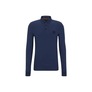 HUGO BOSS Logo Patch Stretch Polo Shirt