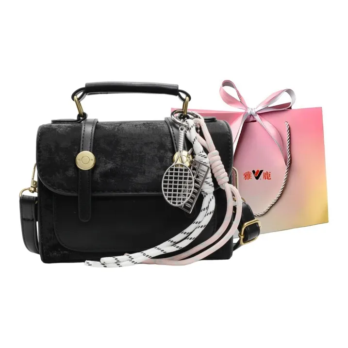 Yalu PU Shoulder Bag, Crossbody Bag, Handbag Women's Ecru/Pink/Khaki-14