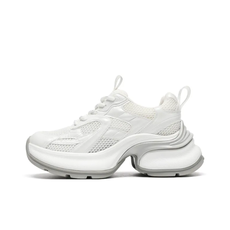 ZHR Super Star Era Wear resistant And Lightweight Low Top Chunky Sneakers Women's-3