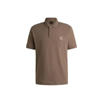 HUGO BOSS SS25 Polo Shirt Men's Brown