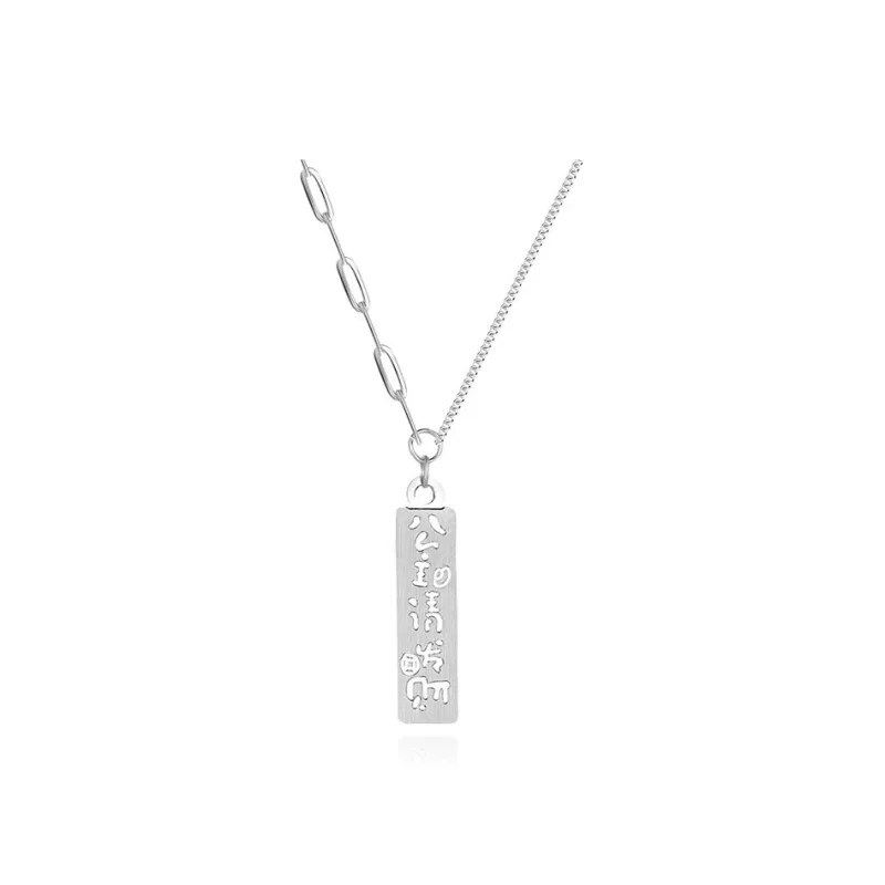 CUTE DAME Sterling Silver Necklaces Women's-5
