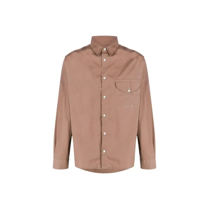 Jacquemus Shirts Men Brown-0