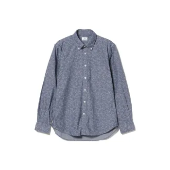 Beams Shirts Men Indigo
