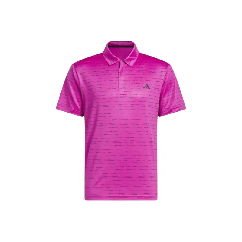 Adidas Polo Shirts Men Rose Red-0