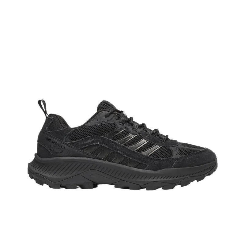 MERRELL Speed Strike 2 Anti Slip Wear Resistant Low Top Running Shoes Men's Black-1
