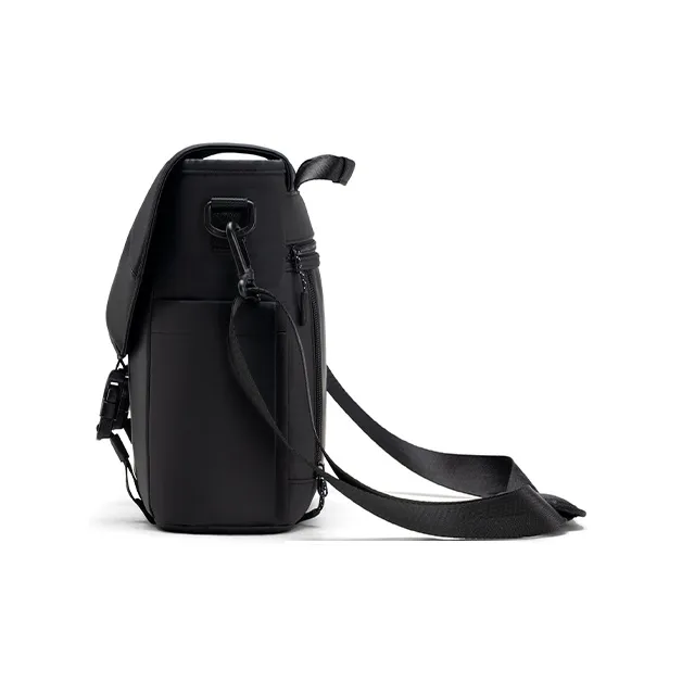 HLA Three Body Collaboration Membrana Dermalis Messenger Bag, Shoulder Bag, Crossbody Bag Unisex Black-4