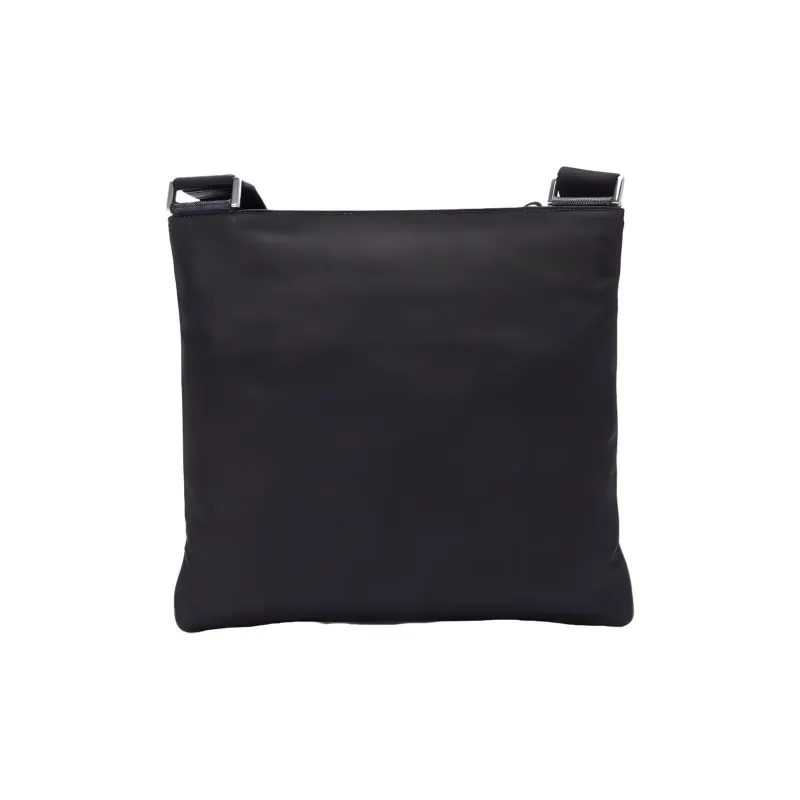 PRADA Nylon Fabric Messenger Bag Shoulder Bag Crossbody Bag Men's Black-2