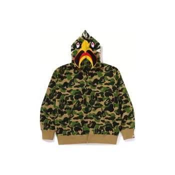 A BATHING APE X Readymade Abc Camo Eagle Relaxed Fit Full Zip Hoodie