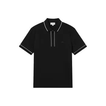 LACOSTE Paris Stretch Piqué Polo Shirt