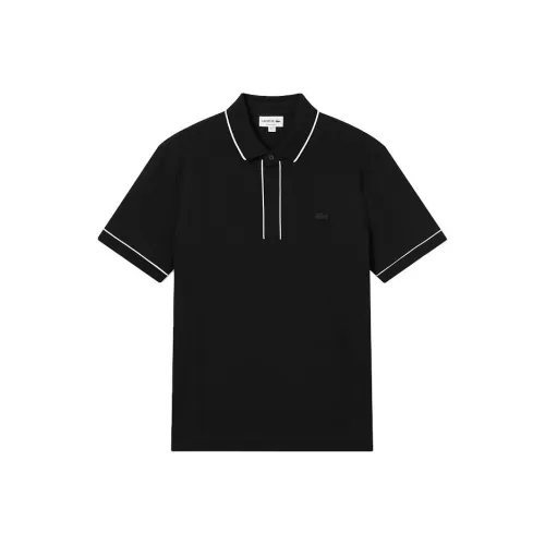 LACOSTE Paris Stretch Piqué Polo Shirt