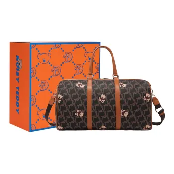 NOISY TEDDY PVC Handbag, Gym Bag, Travel Bag 20L Unisex Multicolor