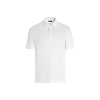 Zegna SS23 Polo Shirt Men's White