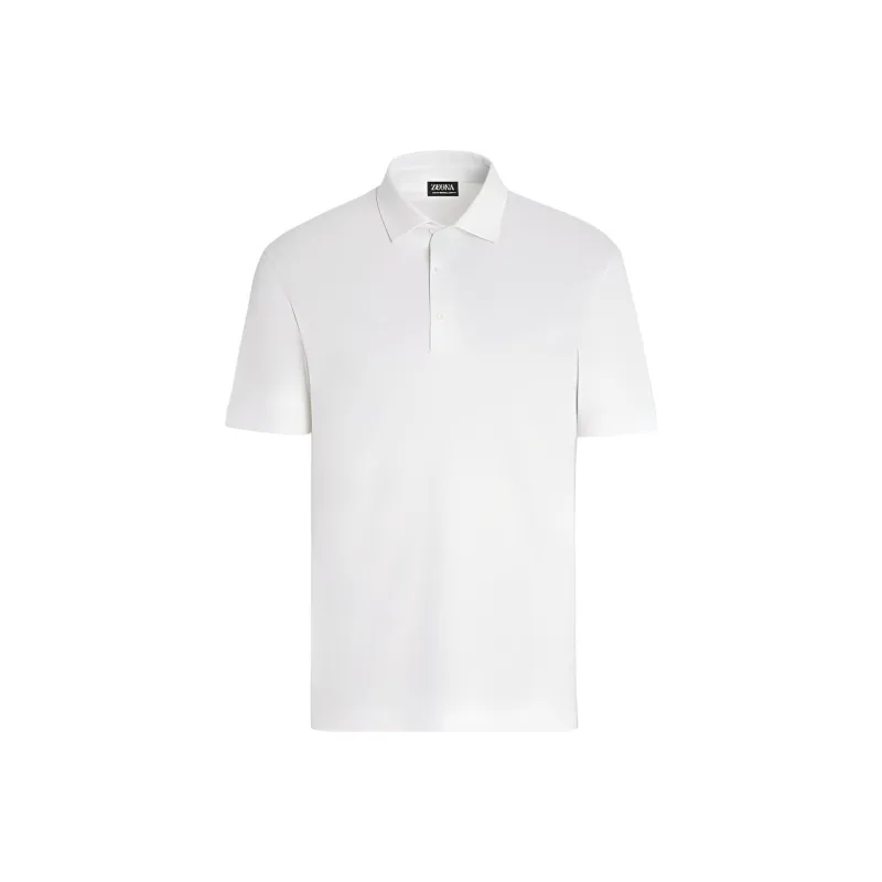 Zegna SS23 Polo Shirt Men's White-0