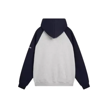 Mu Xiao Xin Sweatshirt Women's White Gray & Navy Blue