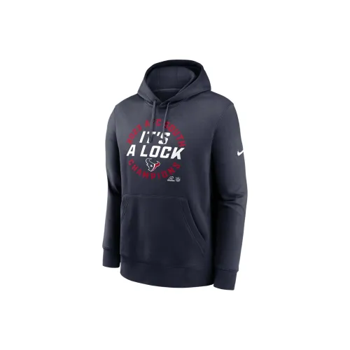 Nike Houston Texans 2024 Afc South Champions Trophy Collection Men's full nike Nfl Pullover Hoodie