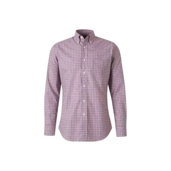 Canali Check print Shirt