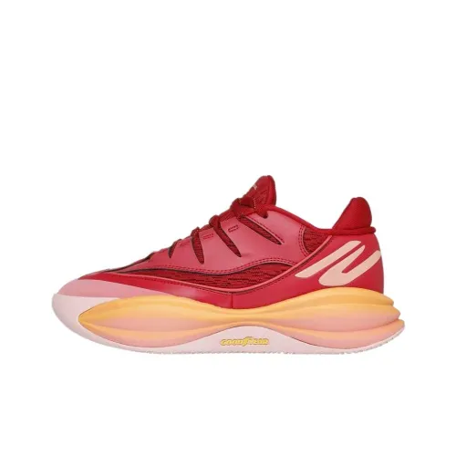 Skechers Low Top Basketball Shoes Women's Red