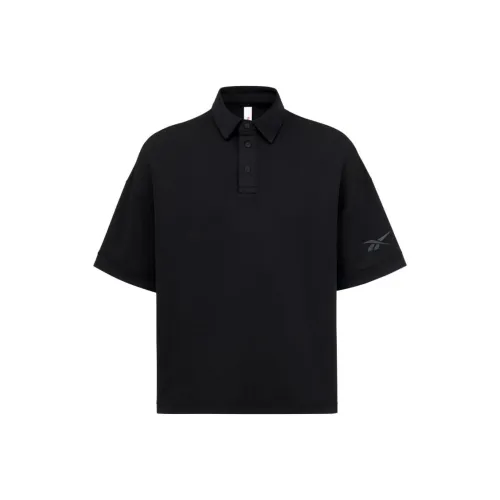 Reebok Polo Shirts Unisex Black