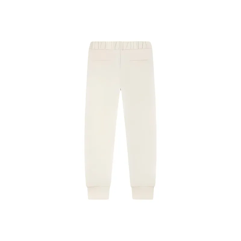FILA Emerald Knitted Sports Pants Women's Jade Rabbit White-1