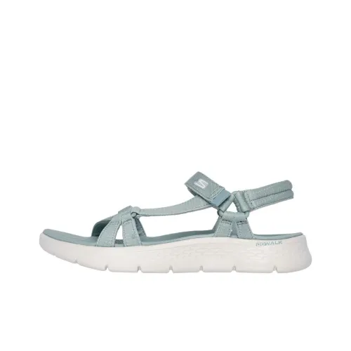Skechers Go Walk Fle Beach Sandals Women's Green