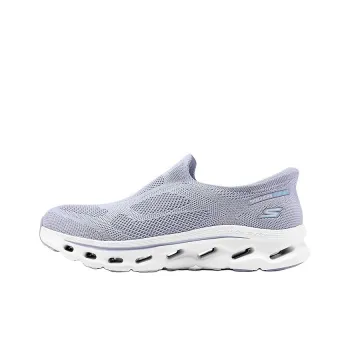Skechers Women's GO WALK Anti Slip Wear Resistant Low Top Casual Shoes Women's Purple