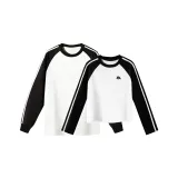 2 Pack (White & Black & Women's Cropped White & Black)