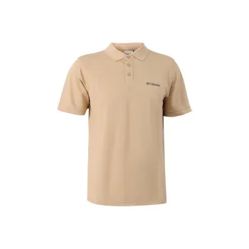 Columbia Polo Shirt Men's Khaki