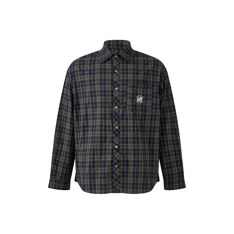 PEDLOR Shirts Men Navy Blue-0