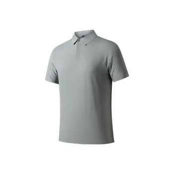 Anta Champion All Weather Series Polo Shirt Men's Monet Gray
