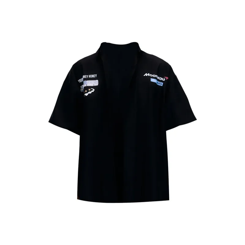 MOONWAV American Streetwear Summer Shirt Unisex-0