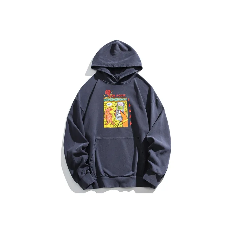 CLOR Sweatshirt Unisex Navy Blue-0