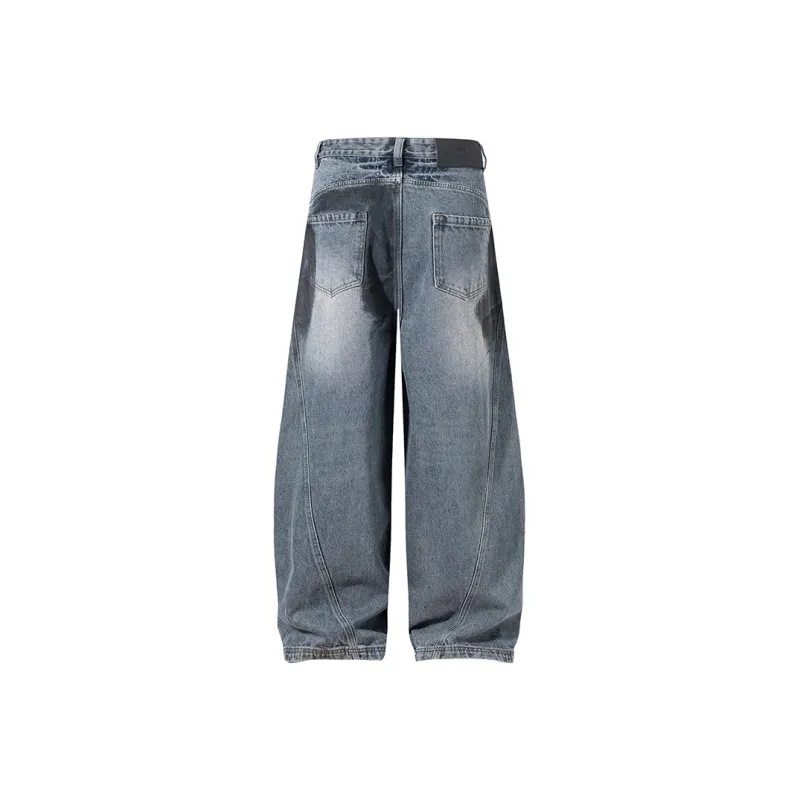 JIMI&JONS Jeans Unisex Color Block-1