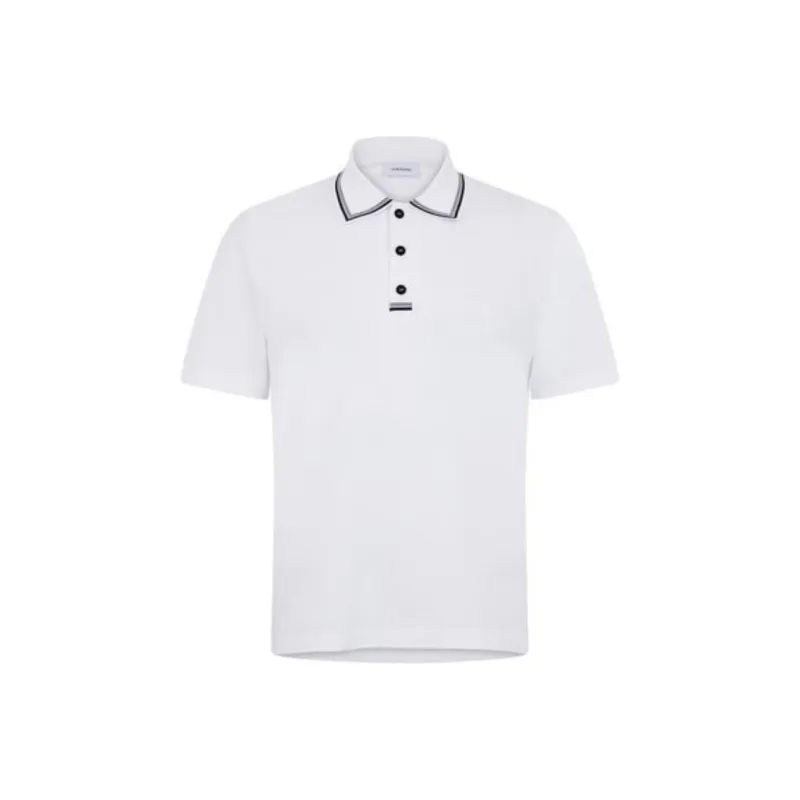 FERRAGAMO SS24 Polo Shirt Men's White-0