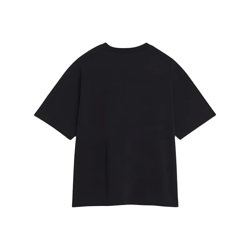 Maison Kitsune Line Handwriting Oversized T Shirt-1