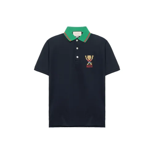 GUCCI Pablo Delcielo Logo Polo