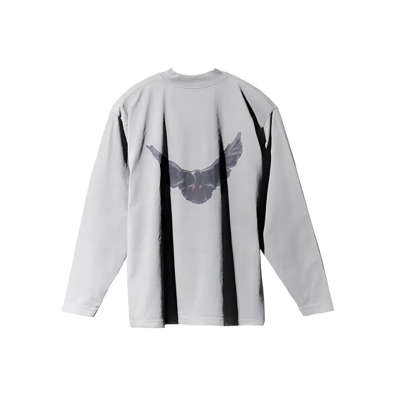 Balenciaga X YEEZY T Shirts Unisex Gray-1