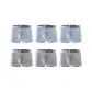 6 Pack (Gray Blue 3+Light Gray 3)