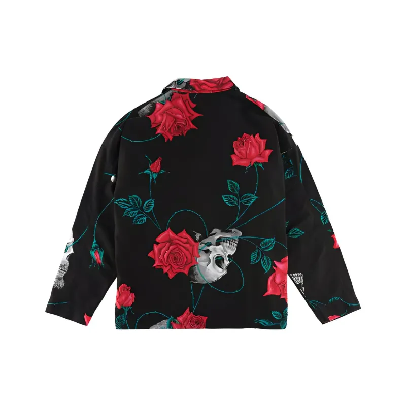 Yohji Yamamoto Pour Homme X SAINT Mxxxxxx Shirts Men Black-1