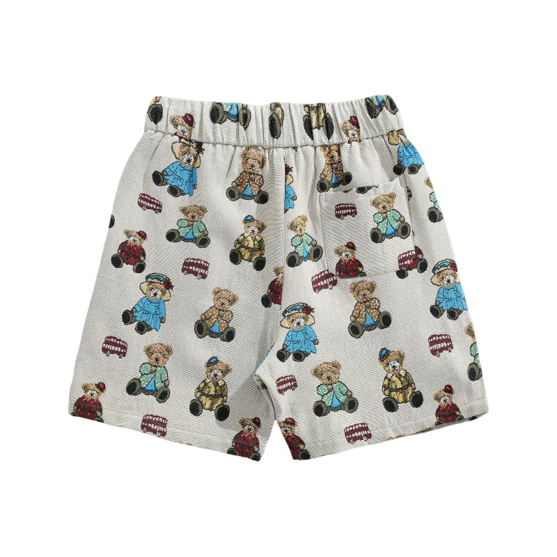 CLOR Casual Shorts Unisex Venetian Apricot-1