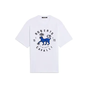 Roberto Cavalli T-Shirt Men's White