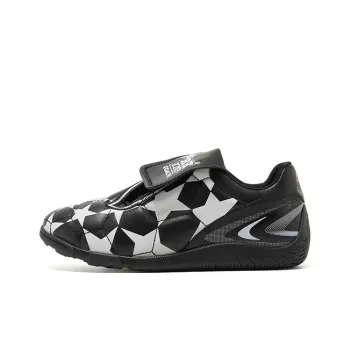 BBIMP Anti Slip Wear Resistant Low Top Casual Shoes Unisex Black