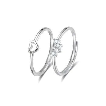 Asia Star S925 Silver Rings Women's