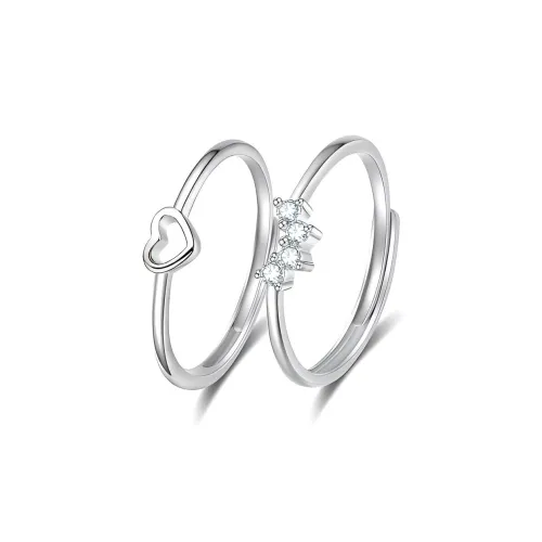 Asia Star S925 Silver Rings Women's