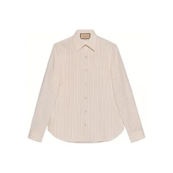 GUCCI Washed Striped Long sleeve Shirt