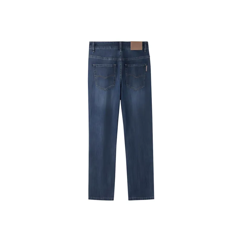 HLA Jeans Men Blue Gray Denim Gradient Medium 53-1