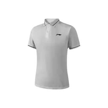 LINING Polo Shirts Men Moonlight Gray
