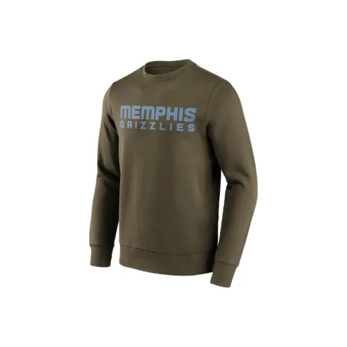 NBA Memphis Grizzlies Wordmark Sweatshirt Men's Dark Green