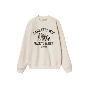 Carhartt WIP FW24 Main Basics Sweat Sweatshirt Unisex Natural Beige