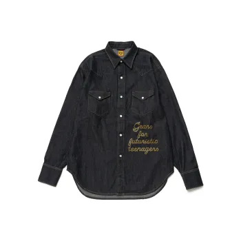 HUMAN MADE Denim Western Shirt