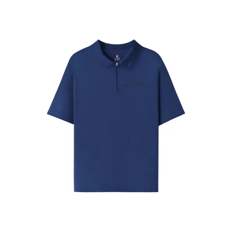 Skechers Polo Shirt Men's Medieval Blue-0